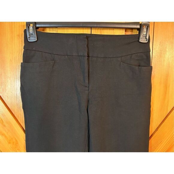 Ann Taylor LOFT Women's Curvy Black Dress Pants Size 0 (4297) - Picture 3 of 7
